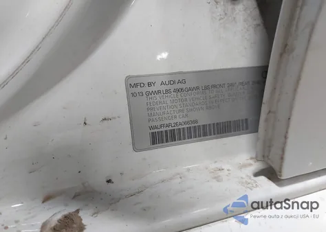 2014 Audi A4 2.0T Premium z USA, uszkodzony, nr VIN WAUFFAFL2EA066368